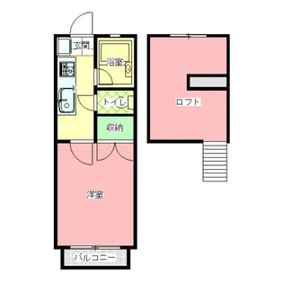 ツインヒルズ22【1階】の間取り