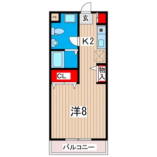 滑川ビル【1階】の間取り
