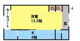 チェルヴォこのはな【2階】の間取り
