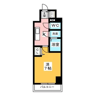 メイクス城西RESIDENCE【4階】の間取り