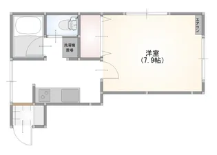 さくらハイツ【1階】の間取り