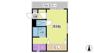 ビアンカ・ディモーラ【3階】の間取り