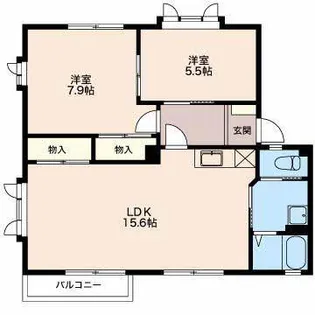 フレグランス日詰 C棟【1階】の間取り