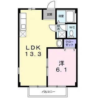 ロイヤルヒルズ【2階】の間取り