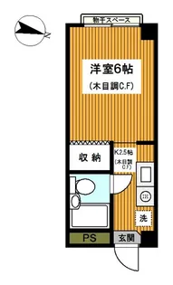 ポートヒルズ【3階】の間取り