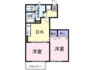 オードリーセレブ・II【1階】の間取り
