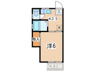 メゾン池田C【1階】の間取り