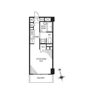 シャトーミニョン【1階】の間取り