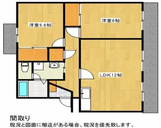 エスポワールM【2階】の間取り