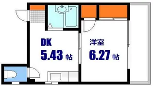 コーポラスマツモト5【4階】の間取り