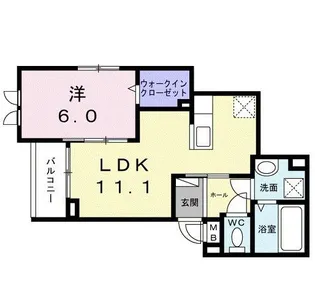 マリエレイ・ラニ【2階】の間取り