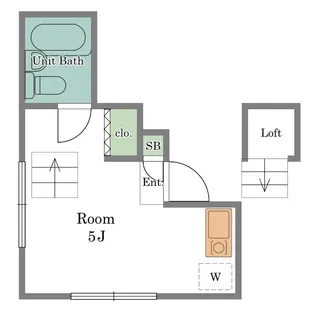 ARTII【2階】の間取り