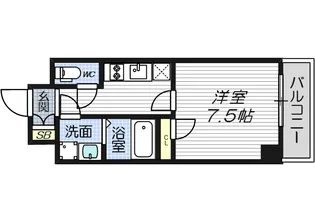 大阪府吹田市垂水町3【マンション】の間取り