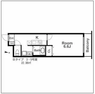 IF城北II【1階】の間取り
