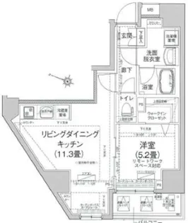 アイルプレミアム本駒込【9階】の間取り