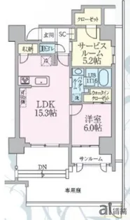 埼玉県新座市野火止5【マンション】の間取り