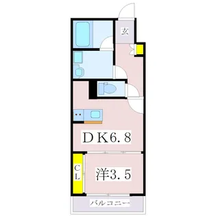 鹿児島県鹿児島市東谷山2【マンション】の間取り