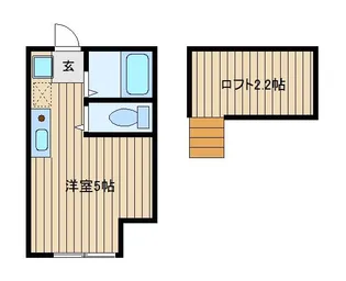 キャトル朝霞台【2階】の間取り