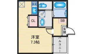 ハーモニーテラス高道町IV【2階】の間取り
