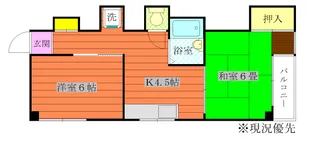 東京都墨田区千歳1【マンション】の間取り