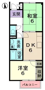 サンサープラスV【2階】の間取り