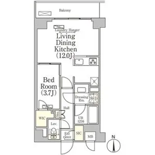 ベルファース大森山王の間取り