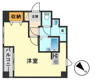 東京tebiki【4階】の間取り
