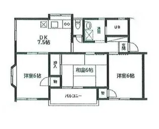 アーバンハイツ【2階】の間取り
