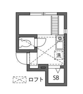東京都練馬区桜台3【アパート】の間取り