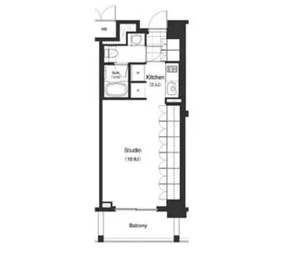 東京都目黒区下目黒2【マンション】の間取り