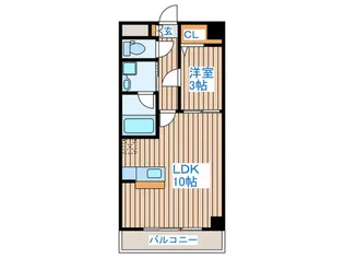 サークル10ビル【7階】の間取り