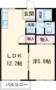 メゾン奥村【2階】の間取り