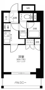 プラチナコート多摩川イースト【5階】の間取り