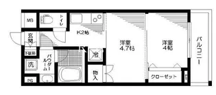 日神デュオステージ御徒町【13階】の間取り