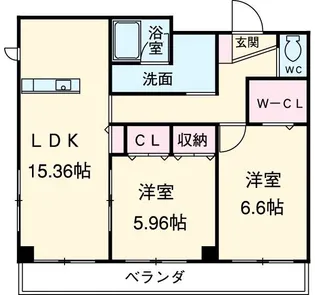 レガーロ掛川【3階】の間取り