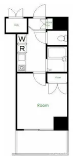 マルベリーラグーン勝どき【11階】の間取り