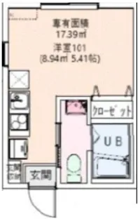 プレミエール柿生【1階】の間取り