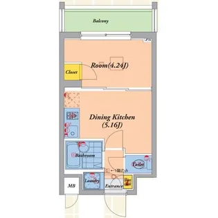 パレ・ホームズ常盤台【2階】の間取り