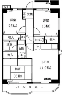 プレミール富士【1階】の間取り