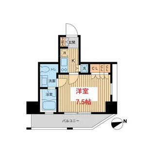 東京都品川区南大井3【マンション】の間取り