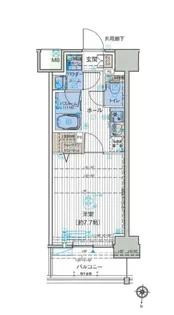 東京都墨田区緑1【マンション】の間取り
