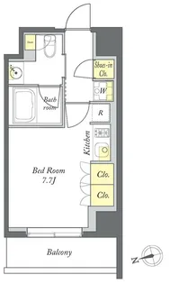 東京都江東区平野2【マンション】の間取り