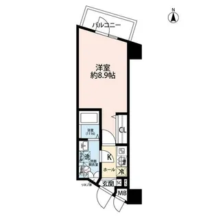 東京都足立区西新井5【マンション】の間取り