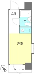 パレドール文京第3【5階】の間取り