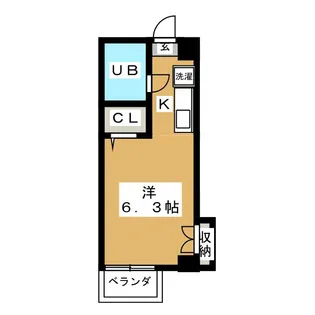 ハチハイム【2階】の間取り