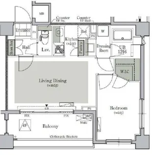 パークキューブ西ヶ原ステージ【3階】の間取り