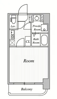 グランヴェルジュ大鳥居【8階】の間取り