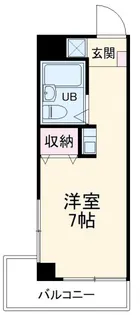 ラッスルリバー二子【3階】の間取り