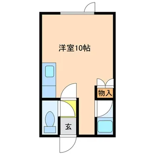 ASハイツ S棟【2階】の間取り