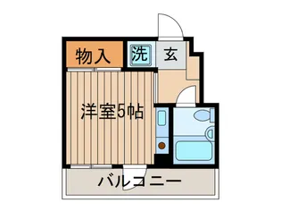 サンネストひばり【3階】の間取り